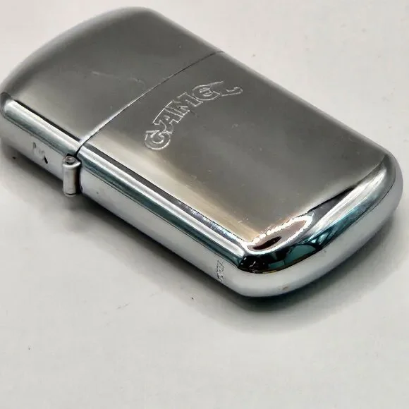 Vintage Camel Cigarette Advertising Chrome Lighter 2.5 inches tall - Picture 1 of 7